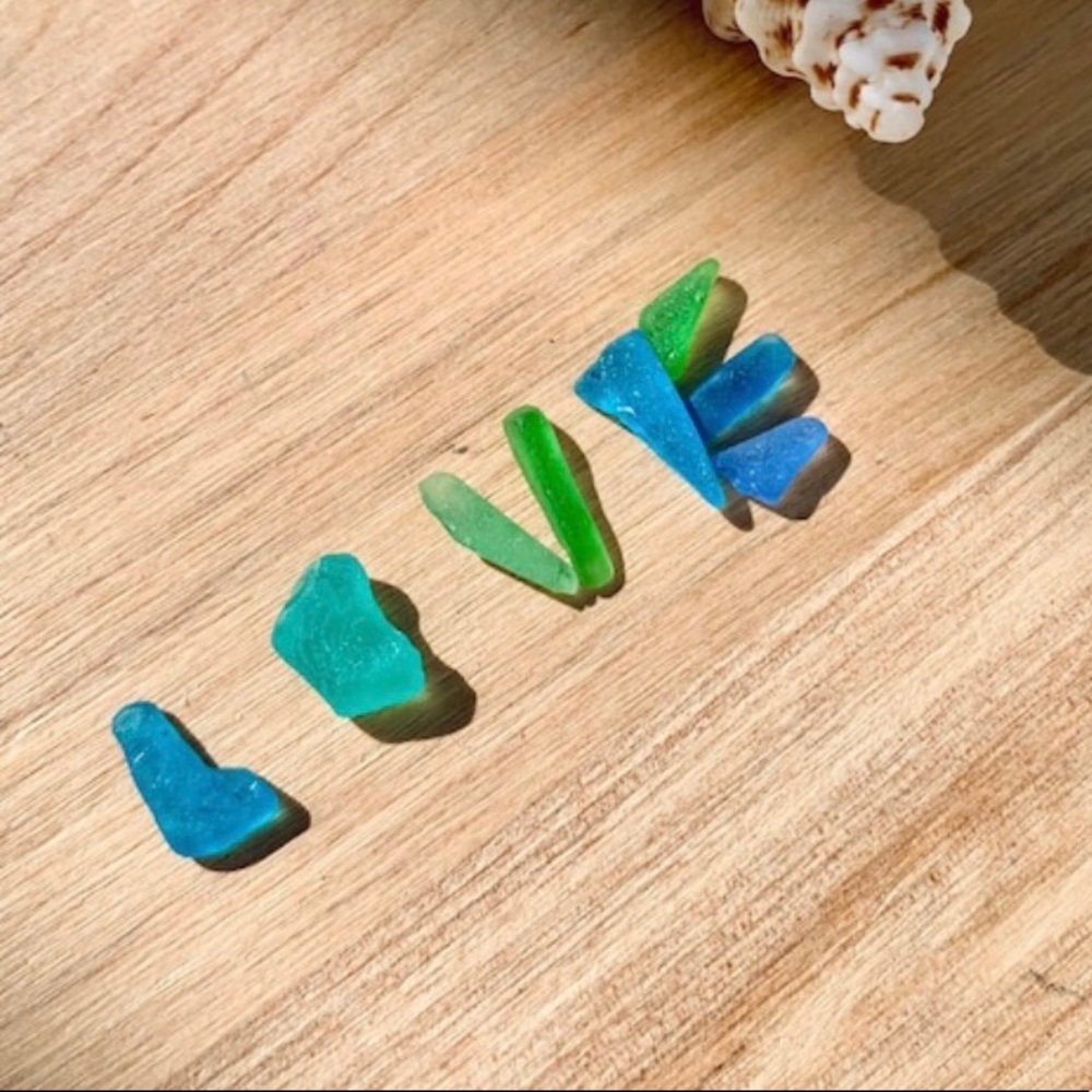 Seaglass “LOVE” Collection - Picture 2 of 5